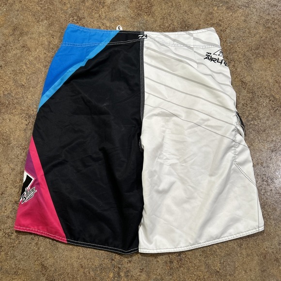 Vintage Y2k Andy Irons Billabong Boardshorts Size 34 Surf Swim Trunks - Picture 2 of 9